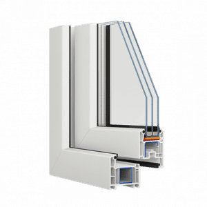 VEKA 70 avec talon isolant