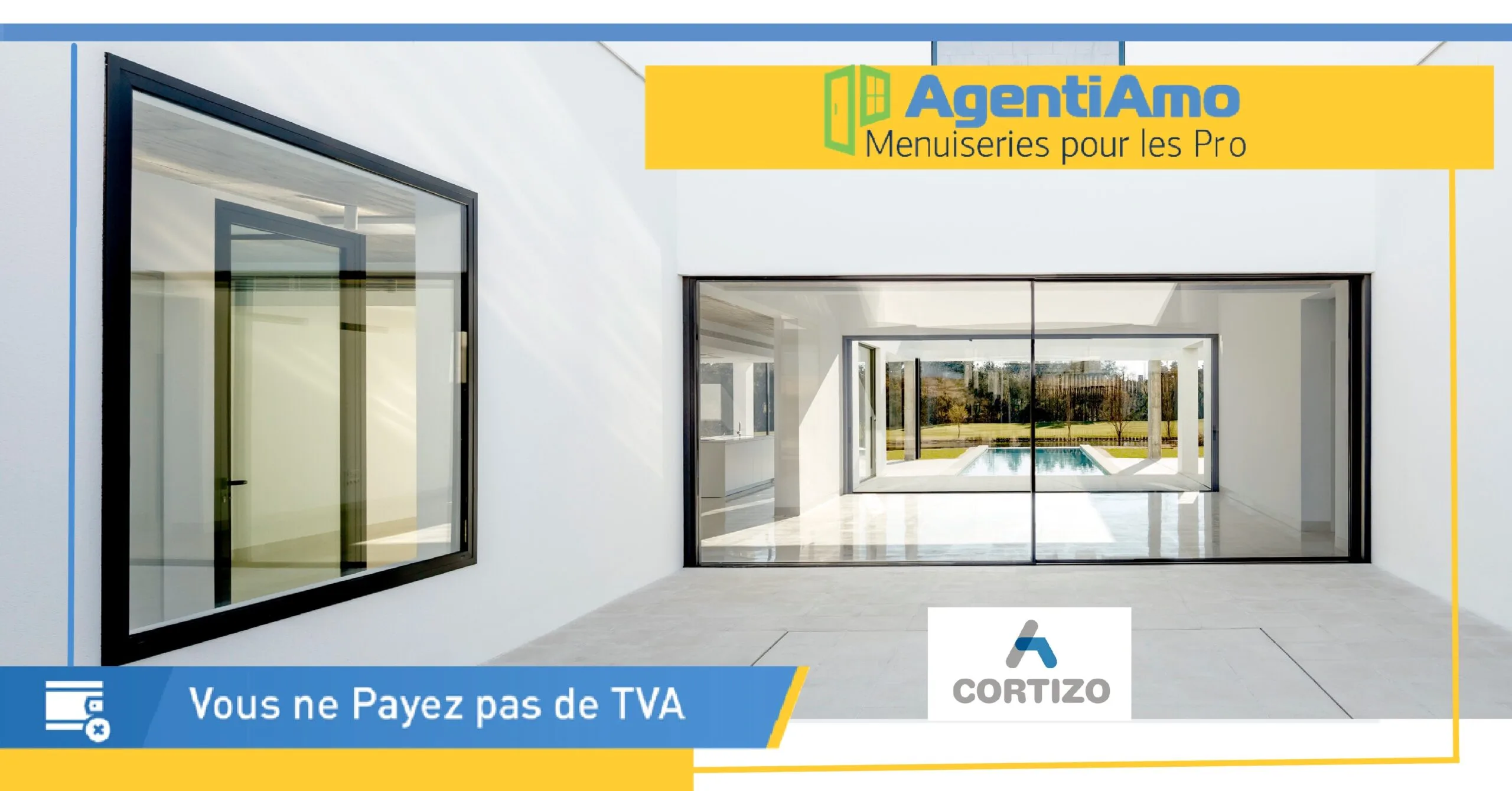 Menuiserie aluminium en France